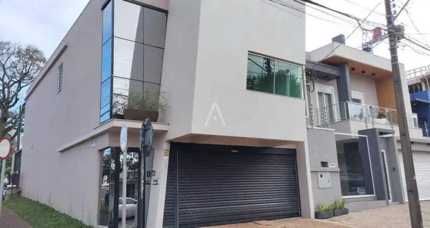 Excelente Sobrado Semi-Mobiliado para Locação no Centro de Cascavel - PR