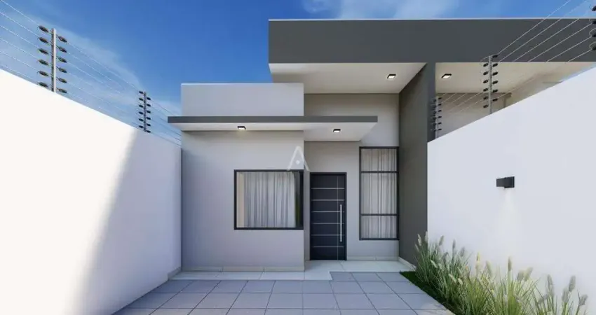 Casa à venda com 2 suítes, localizada no Bairro Siena, em Cascavel - Pr., por R$ 398.000,00