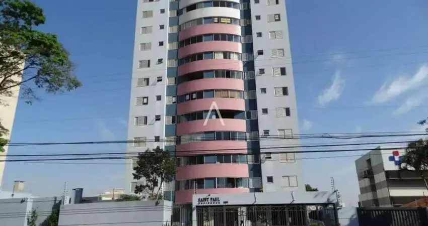 Apartamento à venda com 1 suíte e 2 quartos, localizado no Centro de Cascavel - Pr., por R$ 610.000,00