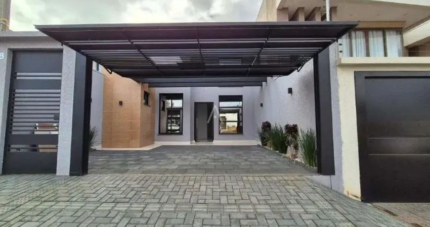 Casa à venda com 1 suíte e 2 quartos, localizada no Bairro Tropical III, em Cascavel - Pr., por R$ 620.000,00