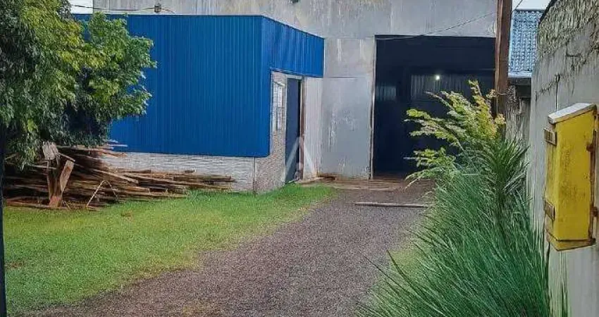 Barracão com 350m² para locação – bairro canadá em cascavel/pr