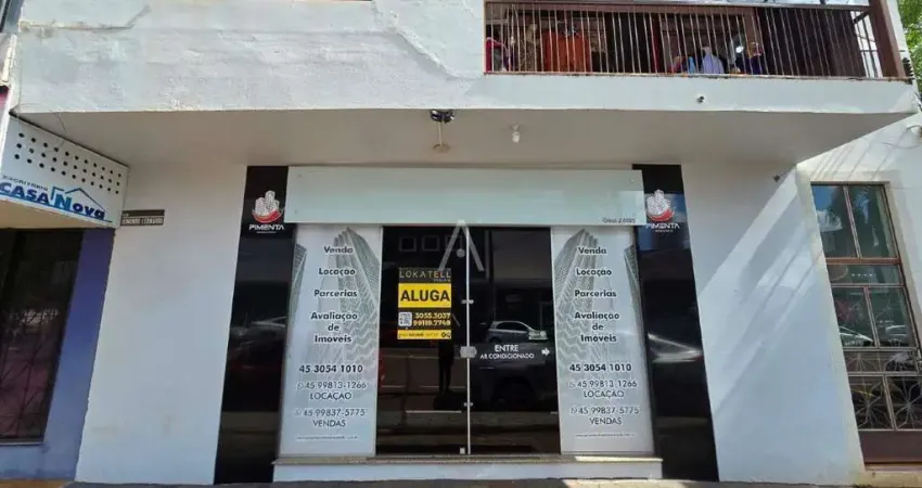 Sala comercial para aluguel no bairro centro em toledo por r$ 3.500,00