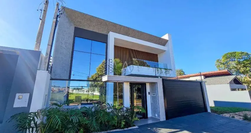 Sobrado 4 suítes à venda no bairro recanto tropical em cascavel por r$ 2.600.000,00