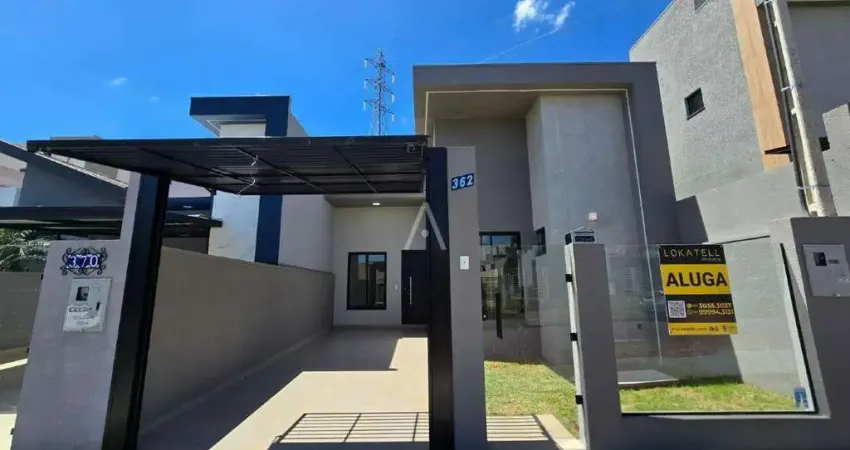 Casa residencial 2 quartos para aluguel no bairro jardim pancera em toledo por r$ 2.450,00