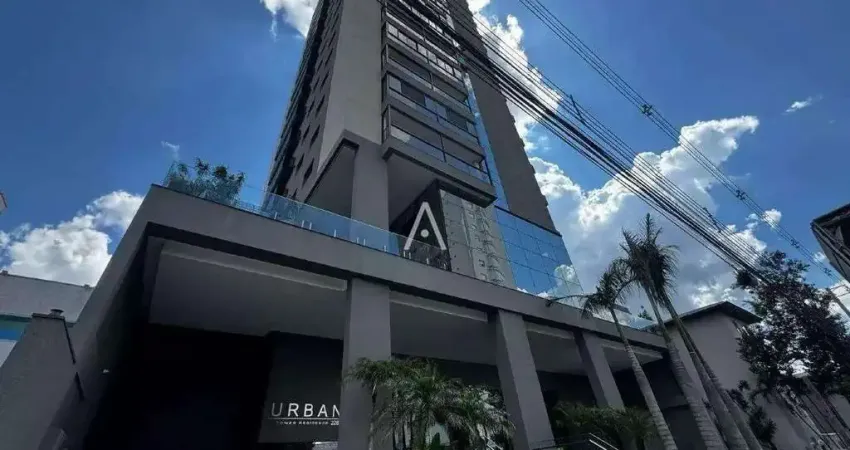 Apartamento para locação no edifício urban tower residence no centro de cascavel.