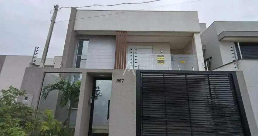 Sobrado para locação no bairro recanto tropical iii em cascavel