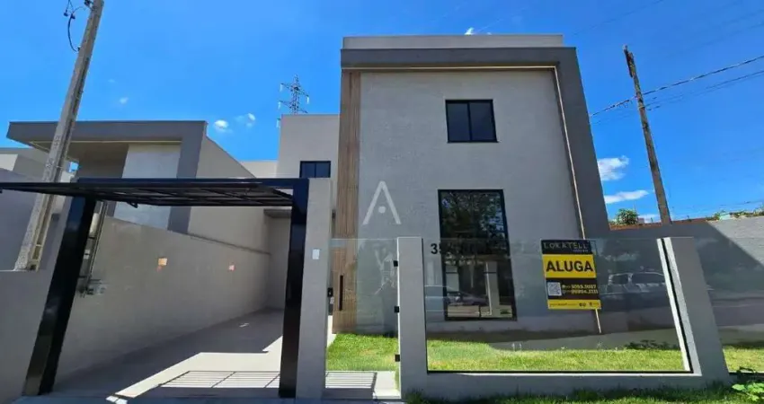 Sobrado 2 quartos para aluguel no bairro jardim pancera em toledo por r$ 3.500,00