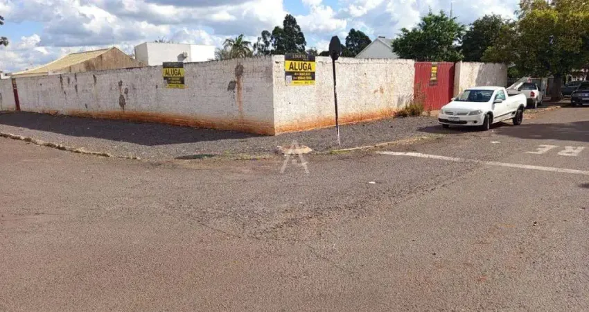 Terreno comercial para alugar na Rua Manoel da Nóbrega, Parque São Paulo, Cascavel