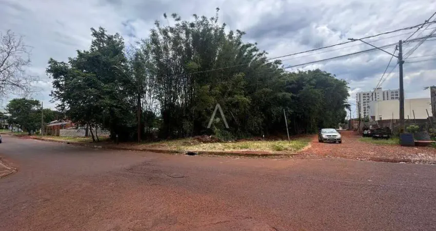 Terreno à venda para fins residencial ou comercial, localizado no bairro santa cruz, em cascavel - pr., por r$ 300.000,00