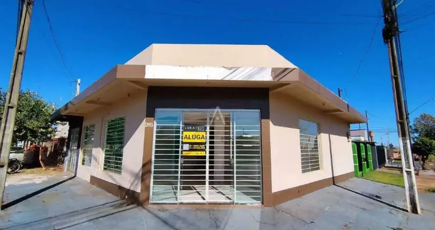 Sala comercial para aluguel no bairro jardim coopagro em toledo por r$ 1.700,00