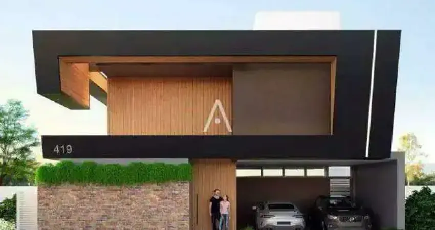 Sobrado à venda com 3 suítes e piscina, localizado no residencial vitalitty, em cascavel - pr., por r$ 2.900.000,00