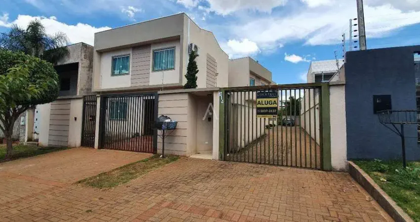 Sobrado á venda no bairro santo onofre em cascavel - pr, r$ 460.000,00