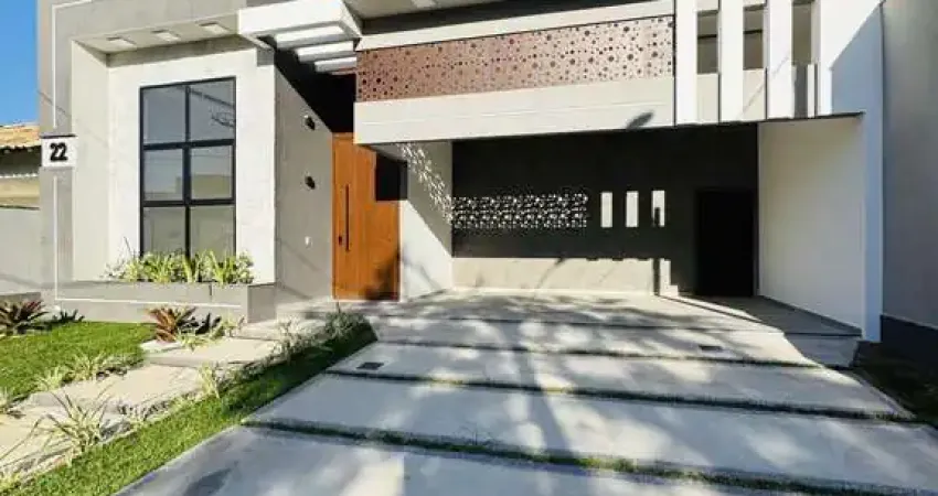 Linda casa com 3 dormitórios á venda, 360m² por R$898.000 - Cond. Pedra de Inoã