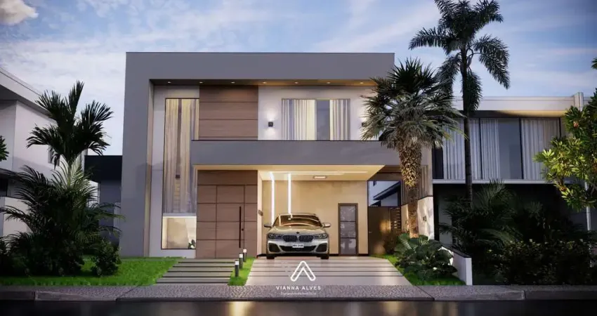 Casa com 3 quartos, 382,06m² por R$ 1.700.000 - Cond. Landscape (Itapeba) - Mari