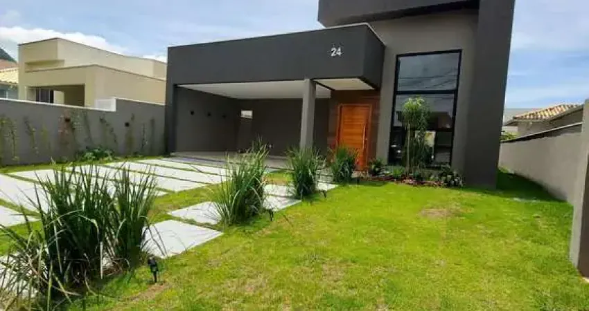 Linda casa com 3 dormitórios á venda, 360m² por R$900.000 - Cond. Pedra de Inoã