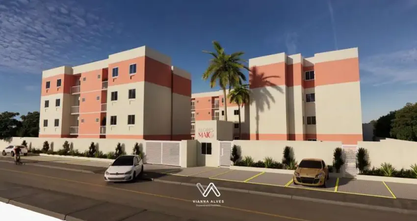Apartamento com 2 dormitórios à venda, por R$ 234.600 - Cond. Flores de Maio (Sa
