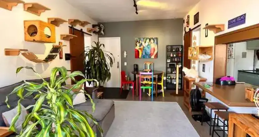 Apartamento com dependência completa à venda, 67m² por r$ 900.000 - cosme velho