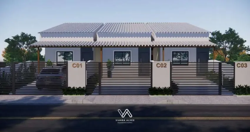 Casa com 2 dormitórios à venda, 150m² por R$ 360.000 - Guaratiba (Ponta Negra) -