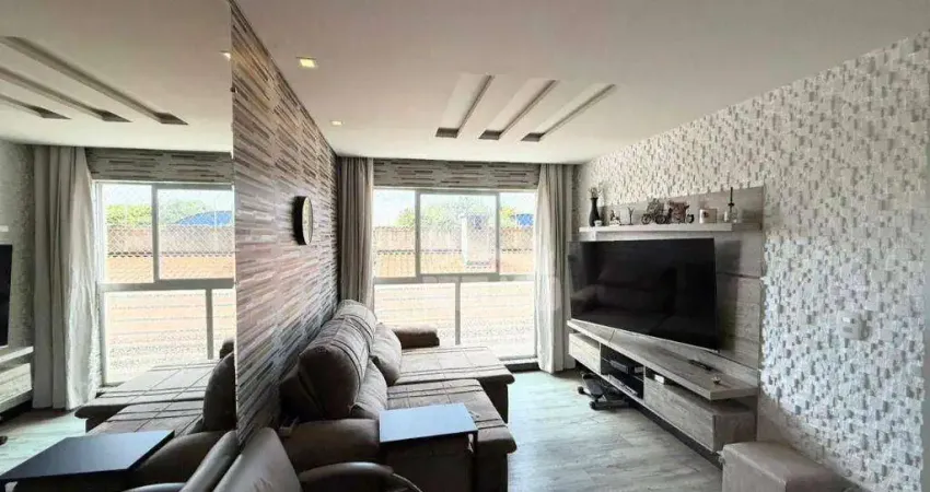 Apartamento com 2 dormitórios à venda, 55 m² por r$ 489.000 - boqueirão - curitiba/pr