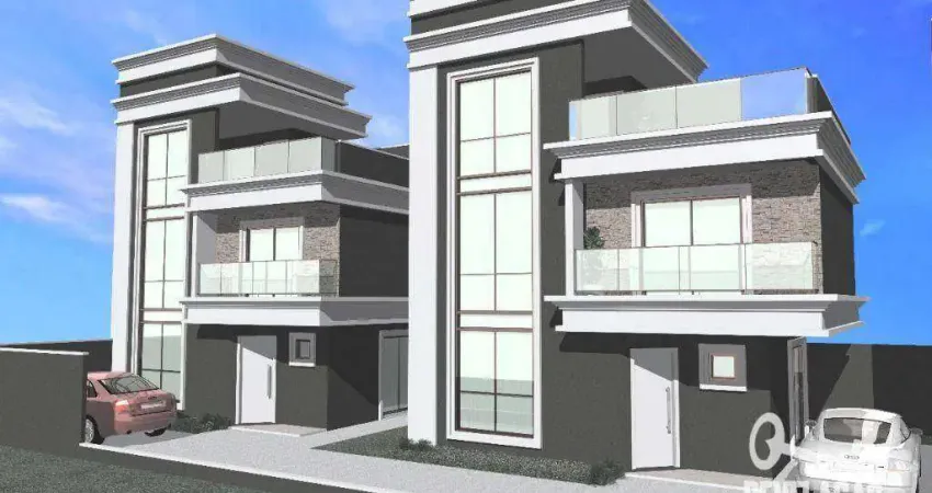 Sobrado com 3 dormitórios à venda, 144 m² por R$ 800.000,00 - Uberaba - Curitiba/PR