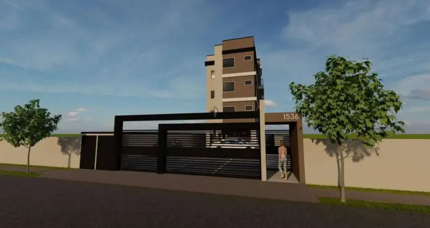 Apartamento com 2 quartos à venda na Rua Tavares de Lyra, Afonso Pena, São José dos Pinhais