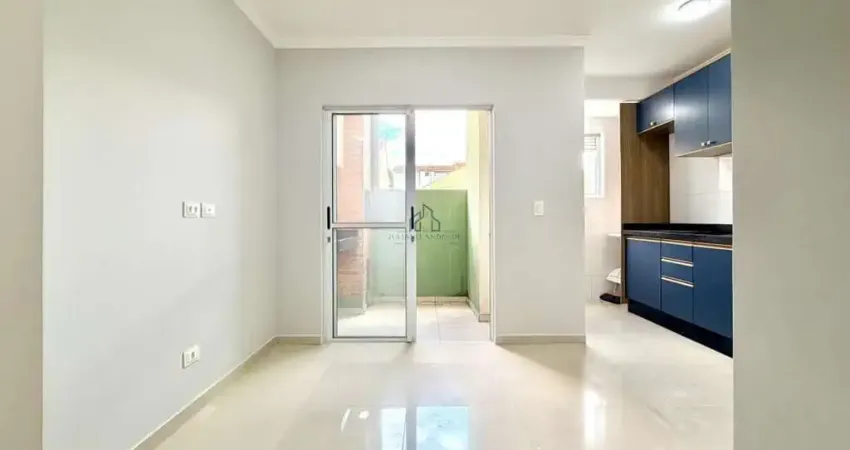 Apartamento térreo semimobiliado com sacada e churrasqueira  no cruzeiro em são josé dos pinhais