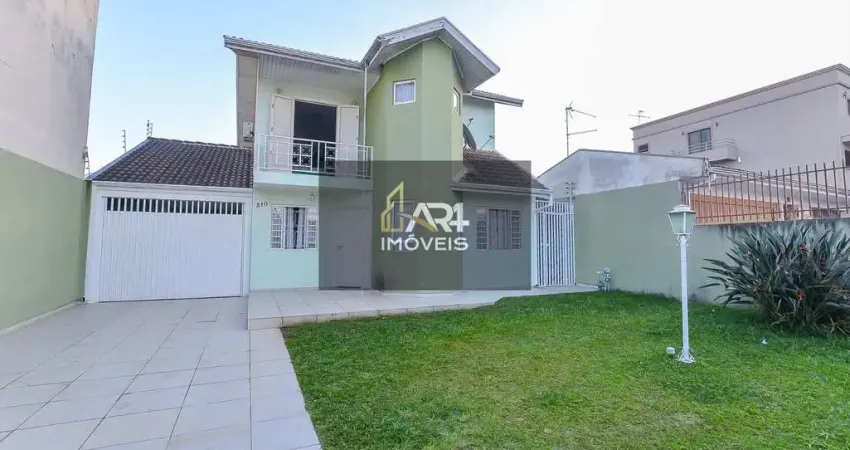 Sobrado semimobiliado com 4 dormitórios à venda, 400 m² por r$ 1.680.000,00 - capão da imbuia - curitiba/pr