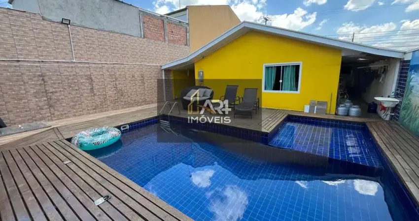 Casa com piscina e edícula com churrasqueira à venda no bairro maria antonieta em pinhais/pr