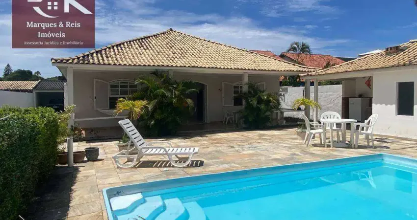 Casa com 4 dormitórios à venda, 220 m² por r$ 1.300.000,00 - palmeiras - cabo frio/rj