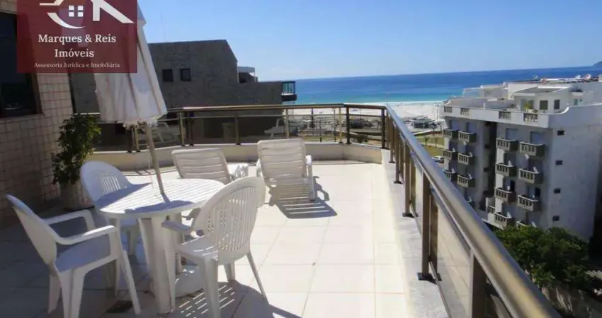 Cobertura com 4 dormitórios à venda, 206 m² por r$ 2.200.000,00 - praia do forte - cabo frio/rj