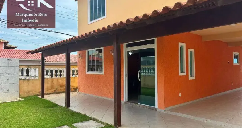 Casa com 3 dormitórios para alugar, 140 m² - caminho de búzios - cabo frio/rj