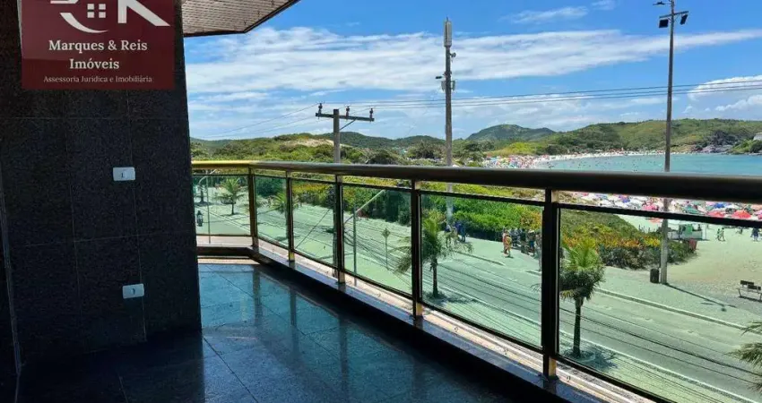 Apartamento com 4 dormitórios para alugar, 230 m² por r$ 10.630,00/mês - praia do forte - cabo frio/rj