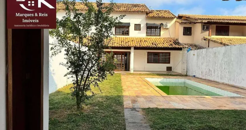 Casa com 3 dormitórios à venda, 153 m² por r$ 790.000,00 - palmeiras - cabo frio/rj