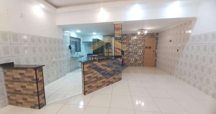 Salão Comercial p/ Alugar com 100 m², 2 Banheiros e Cozinha - Vila Rio Branco - Jundiaí/SP (Próximo ao Maxi Shopping)