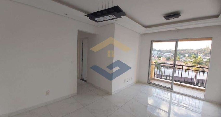Apartamento p/ Alugar c/ 70m², 3 Dorms, 1 Suíte, Sala, Cozinha, Lavanderia, Vaga Coberta - Residencial Cittá Di Roma- JD das Orquídeas - Jundiaí/SP