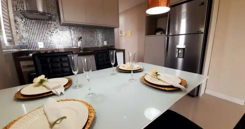 Apartamento Vista mar Decorado bem no Centro  de Navegantes - 100m do mar