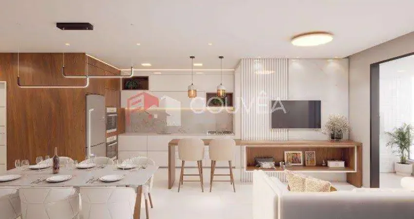 Apartamento para venda em navegantes, centro, 2 dormitórios, 2 suítes, 3 banheiros, 1 vaga