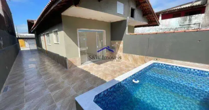 Casa com 2 quartos, jardim santa terezinha, itanhaém - r$ 300 mil, cod: 38