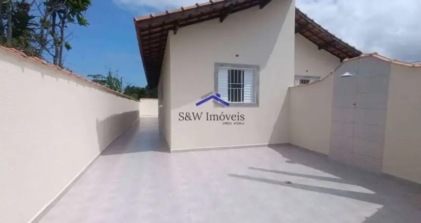 Casa com 2 quartos, jardim das palmeiras, itanhaém - r$ 275 mil, cod: 387