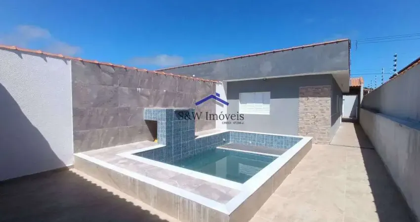 Casa com 3 quartos, cibratel ii, itanhaém - r$ 450 mil, cod: 385