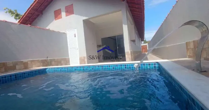 Casa com 2 quartos, jardim santa terezinha, itanhaém - r$ 369 mil, cod: 373