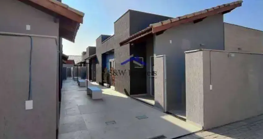 Casa de condomínio com 2 quartos, cibratel ii, itanhaém - r$ 260 mil, cod: 65