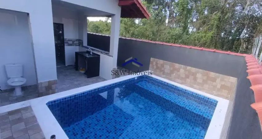 Casa com 2 quartos, jardim santa terezinha, itanhaém - r$ 320 mil, cod: 450