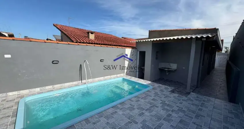 Casa com 2 quartos, jardim suarão, itanhaém - r$ 330 mil, cod: 460