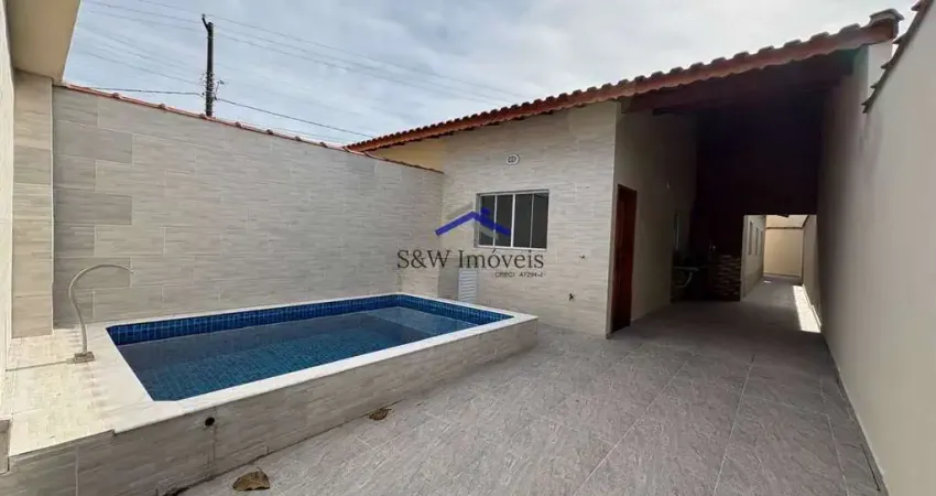 Casa com 3 quartos, lado praia, mongaguá - r$ 499 mil, cod: 480