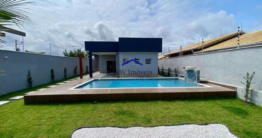 Casa com 3 quartos, cibratel ii, itanhaém - r$ 799 mil, cod: 524
