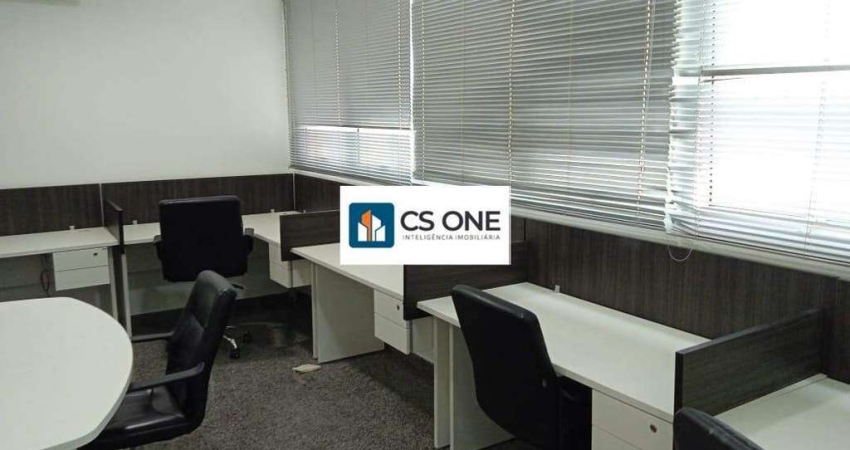 Sala comercial para aluguel Domo Business 61m²MOBILIADA COM COPA/WC PRIVATIVO