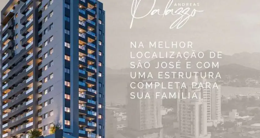 Apartamento com 2 quartos à venda na Rua das Camélias, Kobrasol, São José