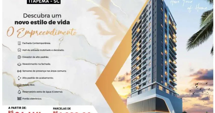 Apartamento com 2 quartos à venda na Avenida 440, 90, Morretes, Itapema