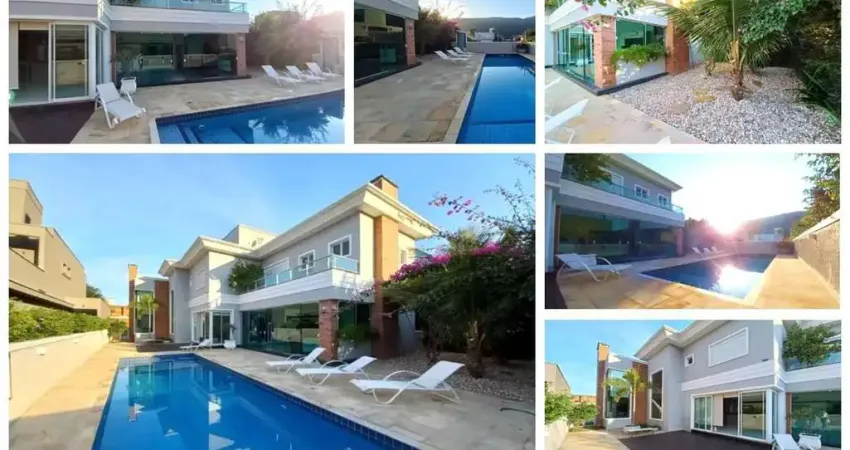 Casa em condomínio com 5 suítes a venda, 361 m² por r$ 3.140.000,00 lagoa da conceição  florianópolis/sc